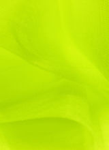 ТНС086 - Фатин средней жесткости "Неоновый желто- зеленый"